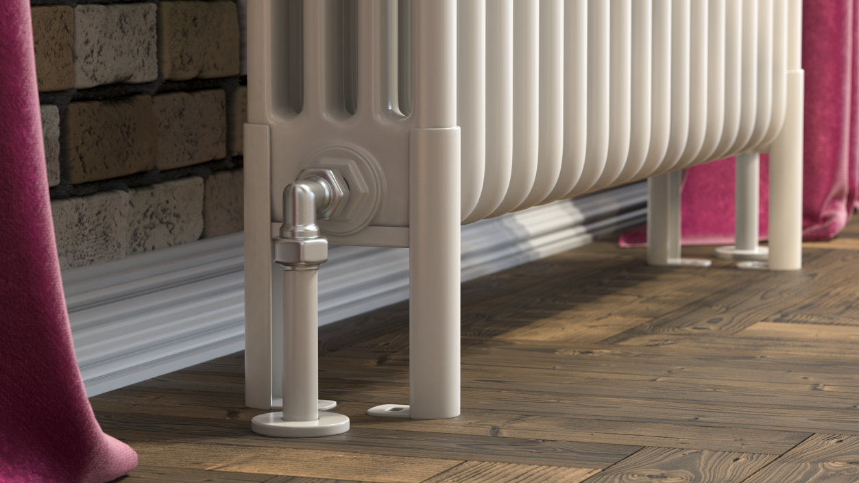 Central Heating Radiator 3D model