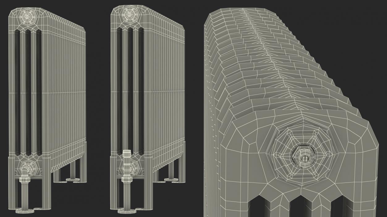 Central Heating Radiator 3D model