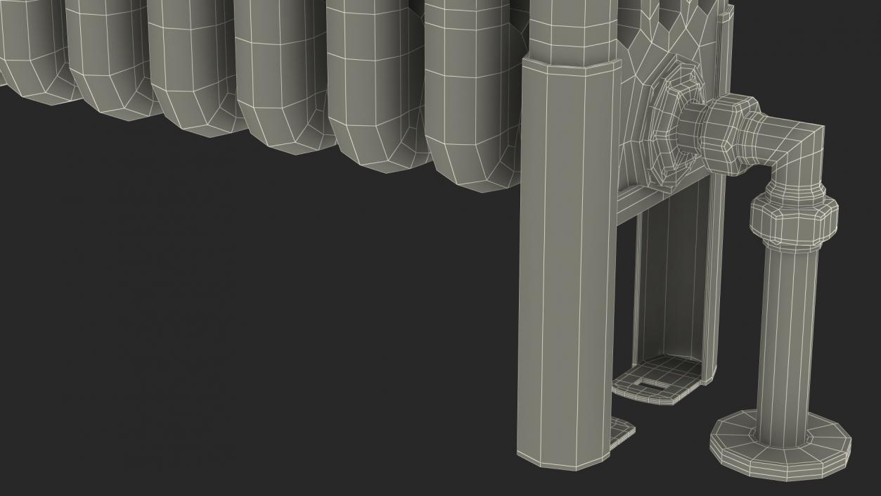 Central Heating Radiator 3D model