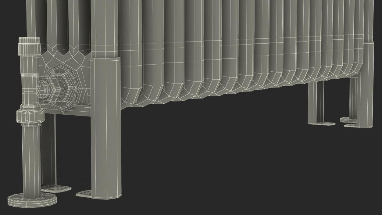 Central Heating Radiator 3D model