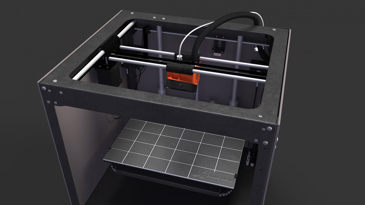 Printer Rigged 3D model