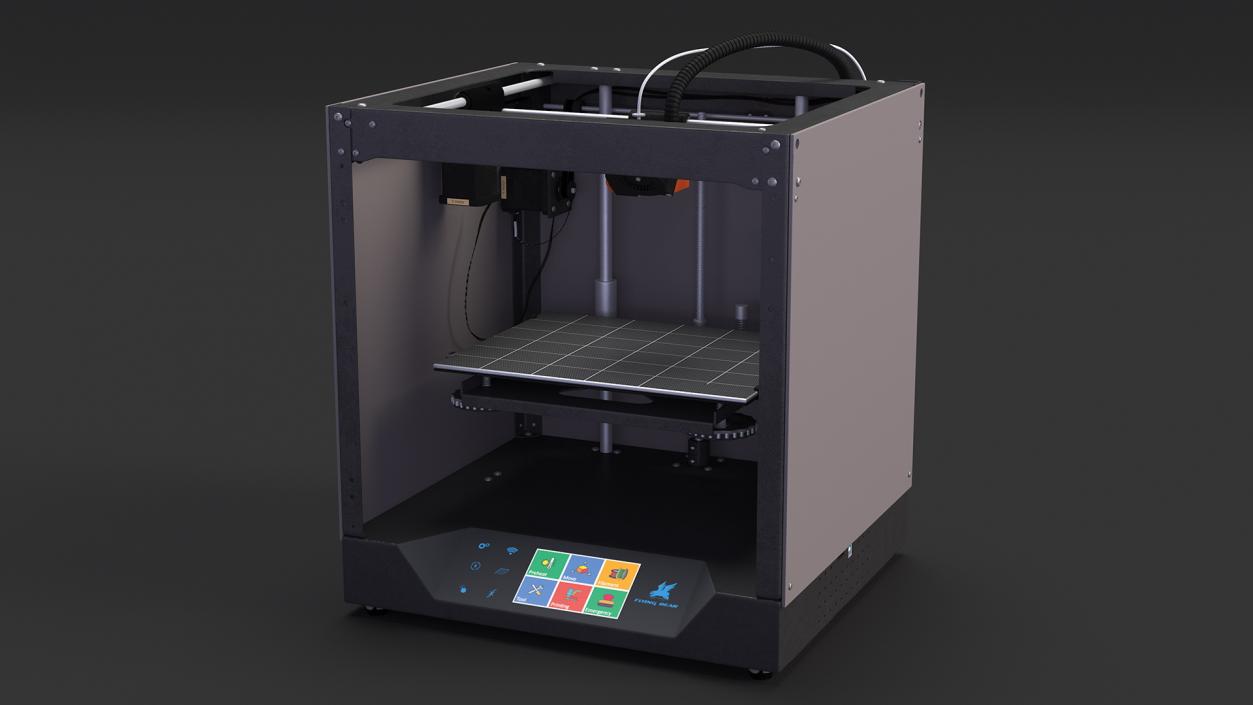 Printer Rigged 3D model