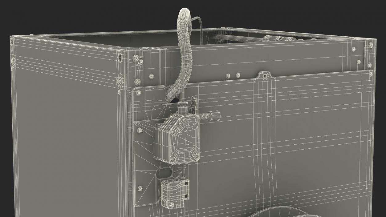 Printer Rigged 3D model