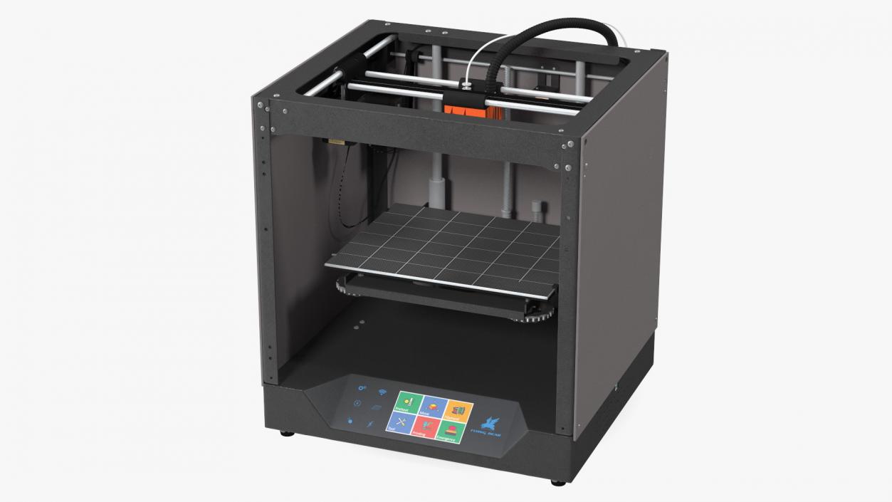 Printer Rigged 3D model