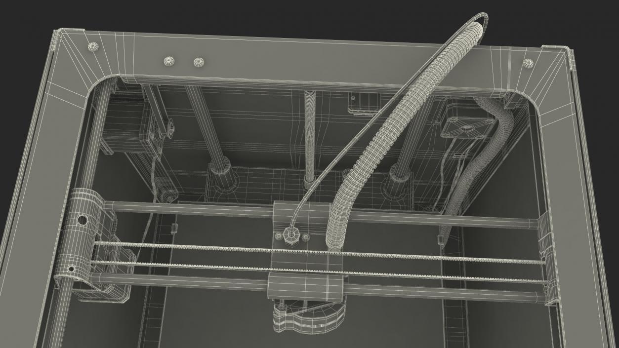 Printer Rigged 3D model