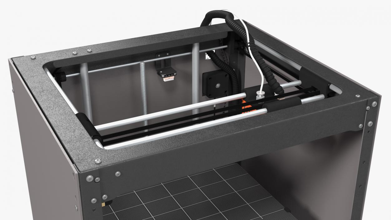 Printer Rigged 3D model