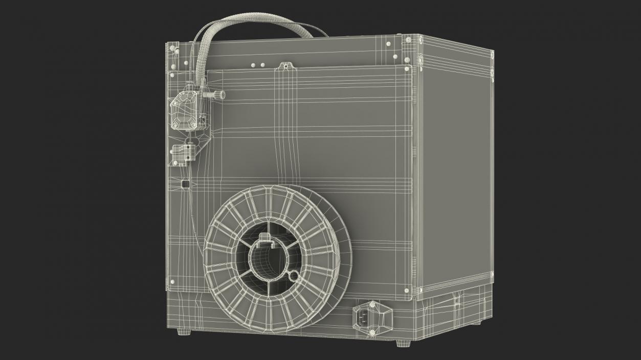 Printer Rigged 3D model