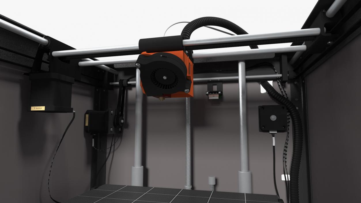 Printer Rigged 3D model