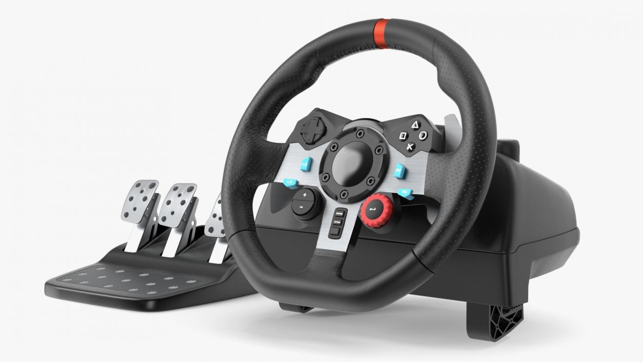 Driving Game Device 3D model