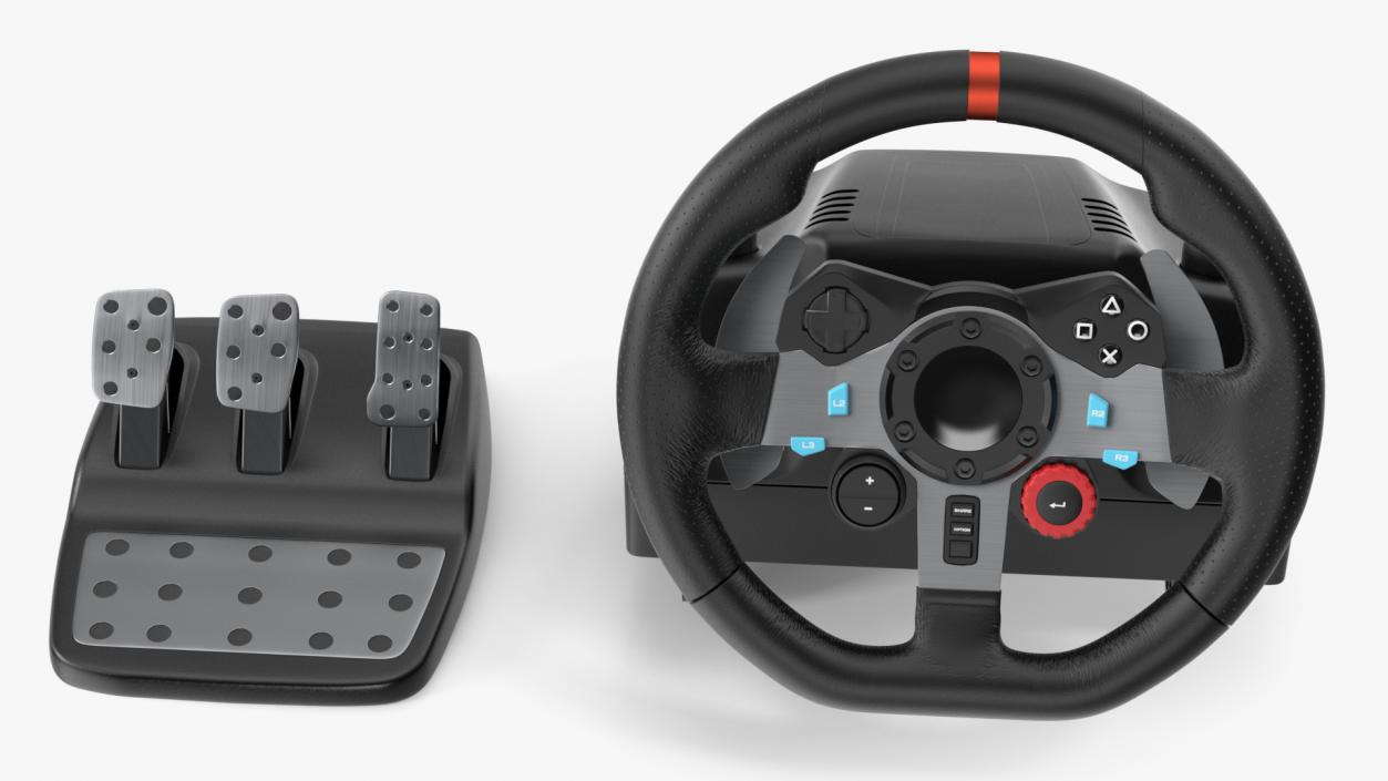 Driving Game Device 3D model