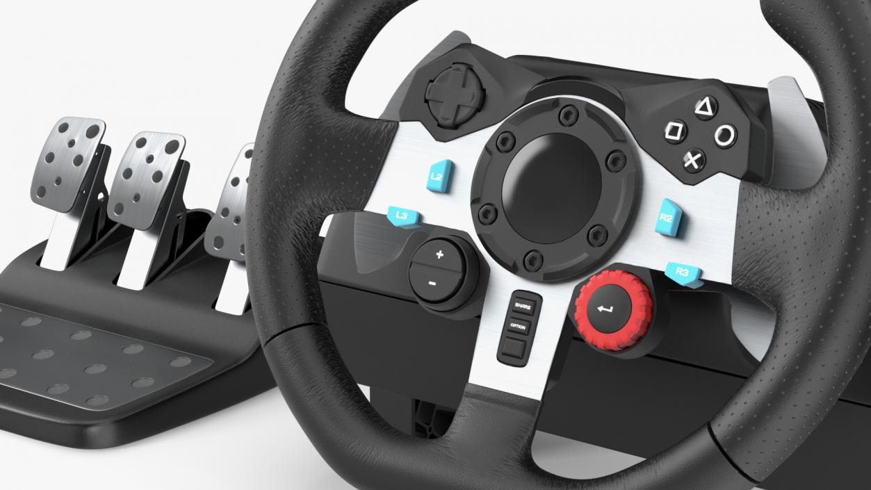 Driving Game Device 3D model