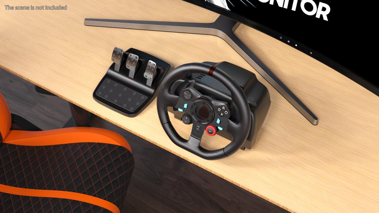 Driving Game Device 3D model