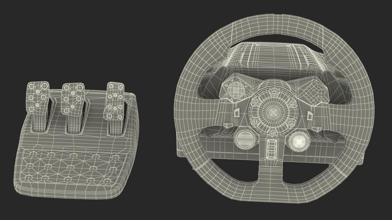 Driving Game Device 3D model