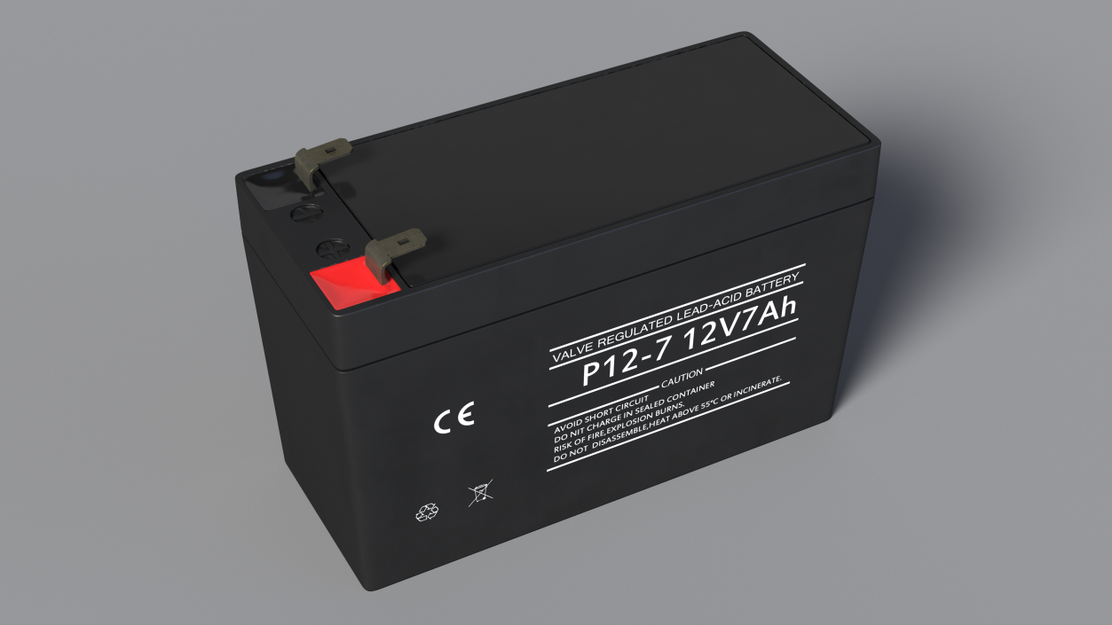 Sealed Lead Acid Battery 3D model