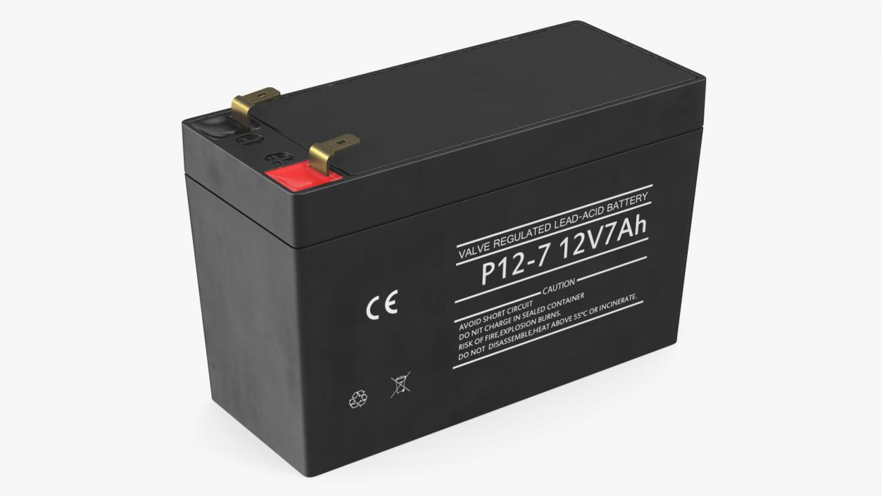 Sealed Lead Acid Battery 3D model