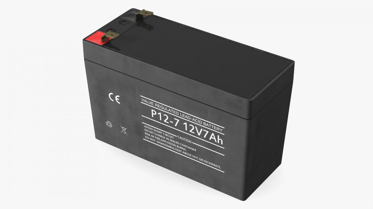 Sealed Lead Acid Battery 3D model