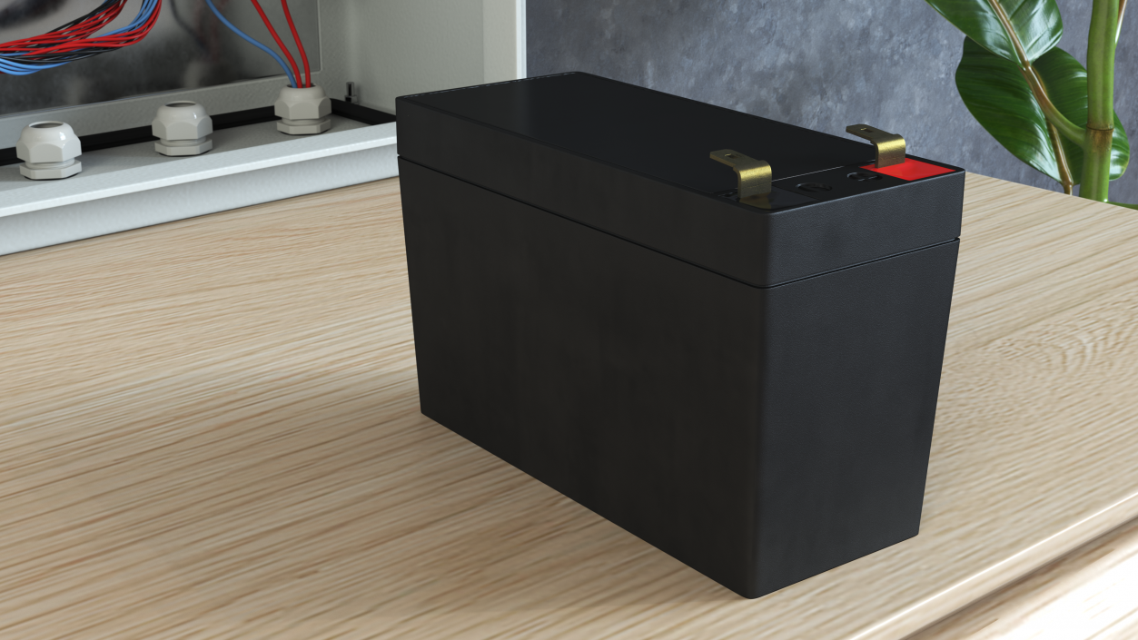 Sealed Lead Acid Battery 3D model