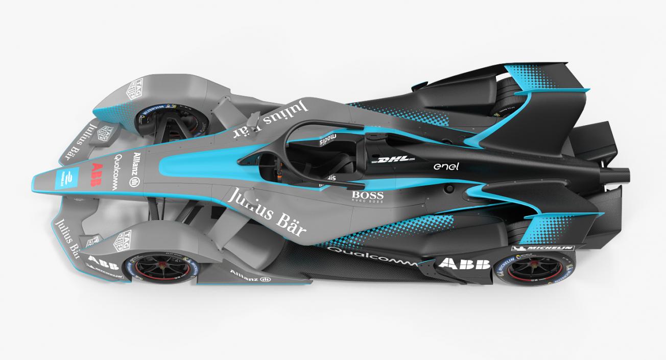 3D Gen2 Formula E Car model