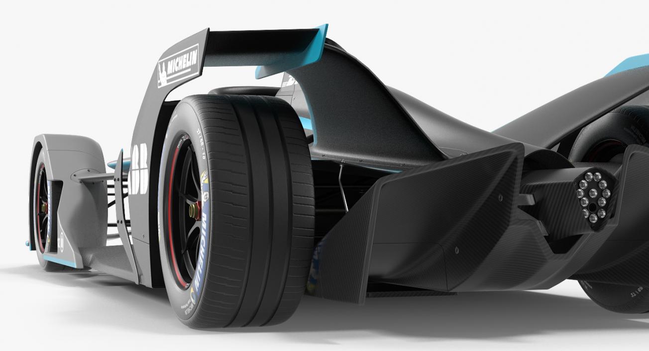 3D Gen2 Formula E Car model