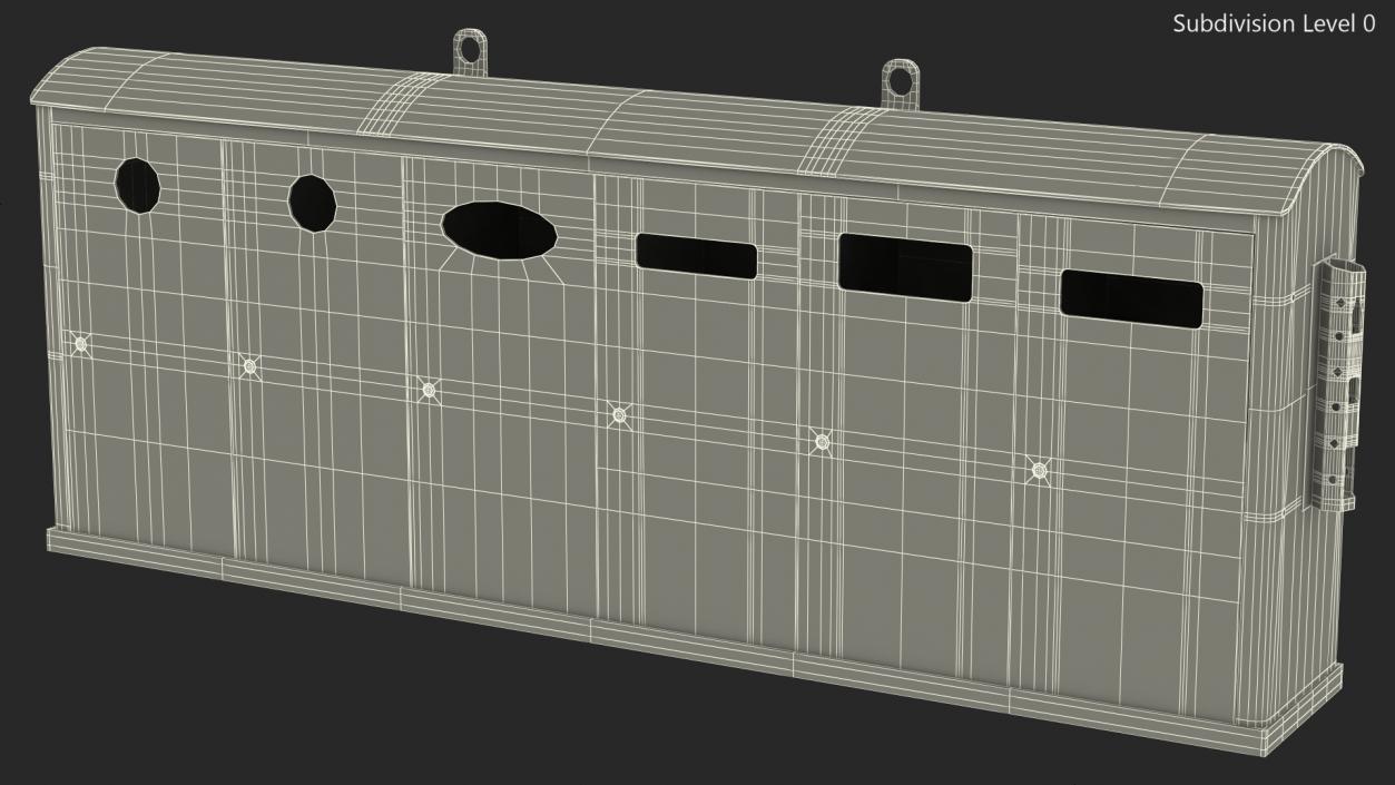 3D Garbage Containers model