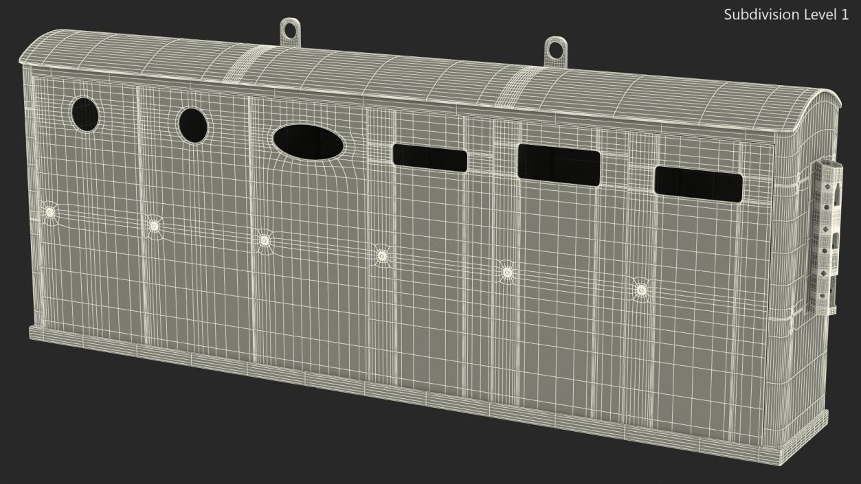 3D Garbage Containers model