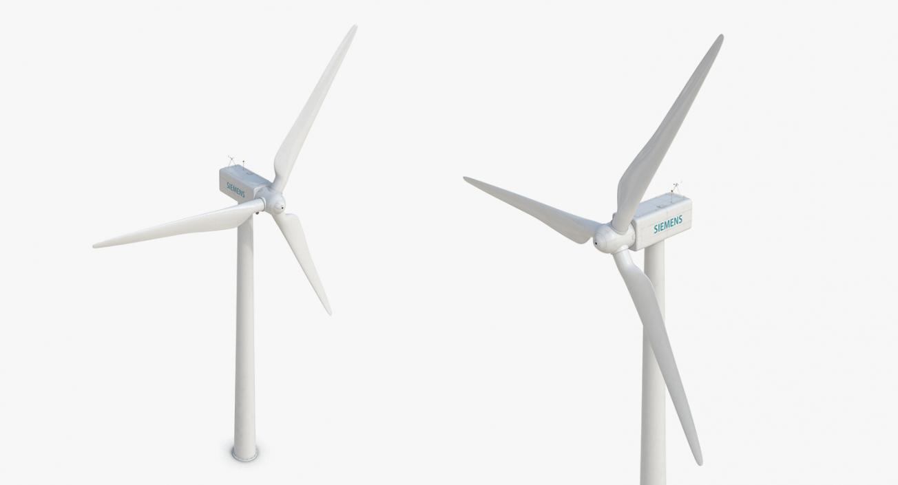 Wind Turbines Collection 3D model