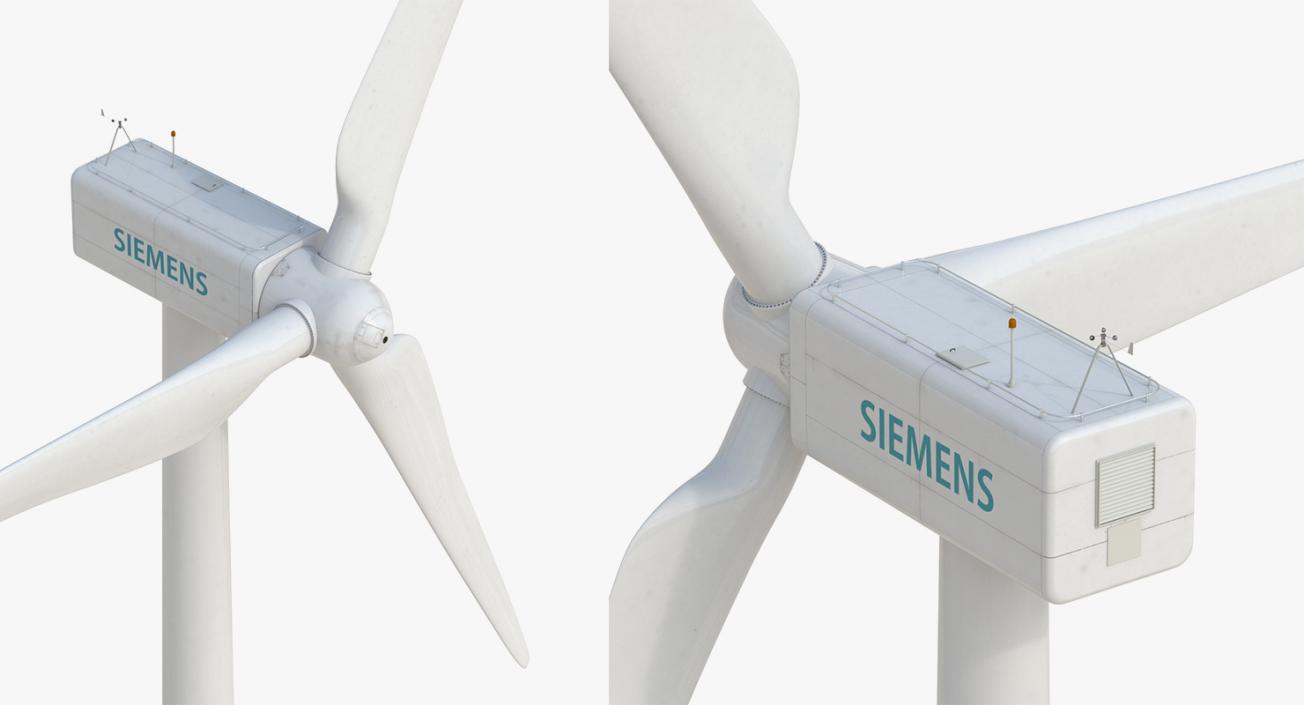 Wind Turbines Collection 3D model