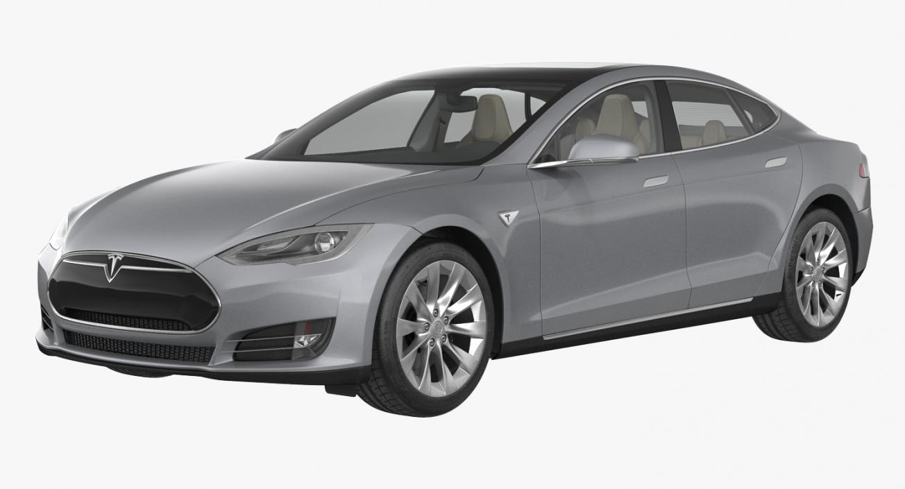 Tesla Model S 60D 2015 3D