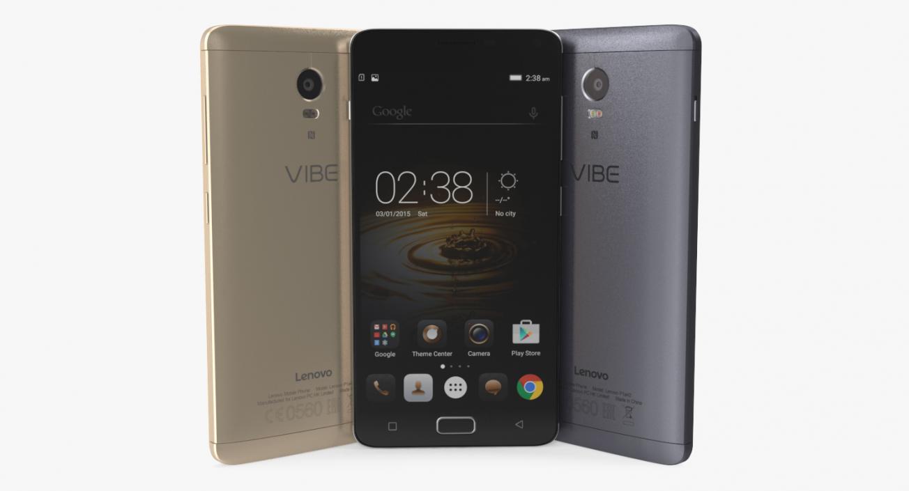 3D Lenovo Vibe P1 Set model