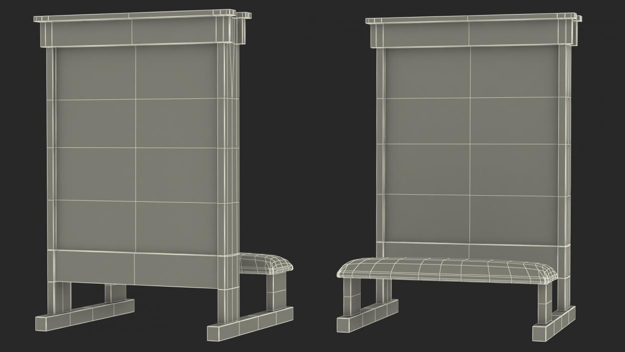 Kneeling Bench 3D model