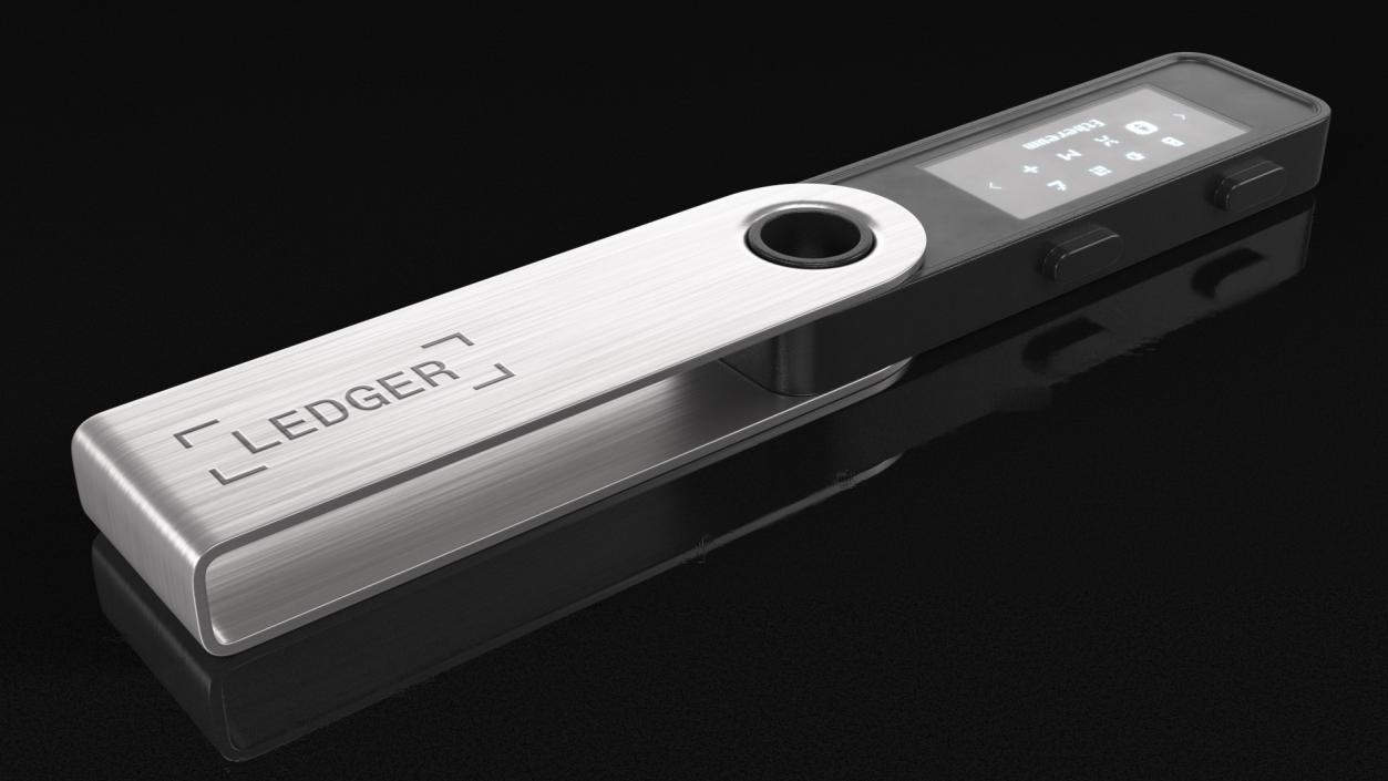 Ledger Crypto Wallet Nano-S 3D