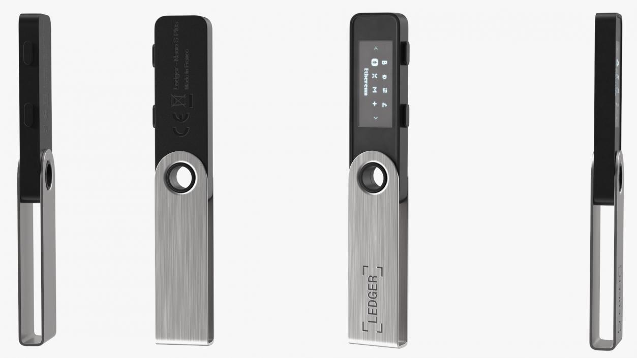 Ledger Crypto Wallet Nano-S 3D