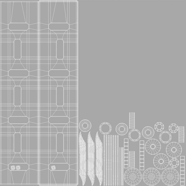 Cable Channel Fastener 3D