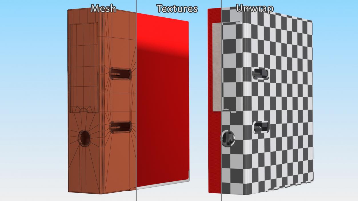 3D model Index File for Office Red