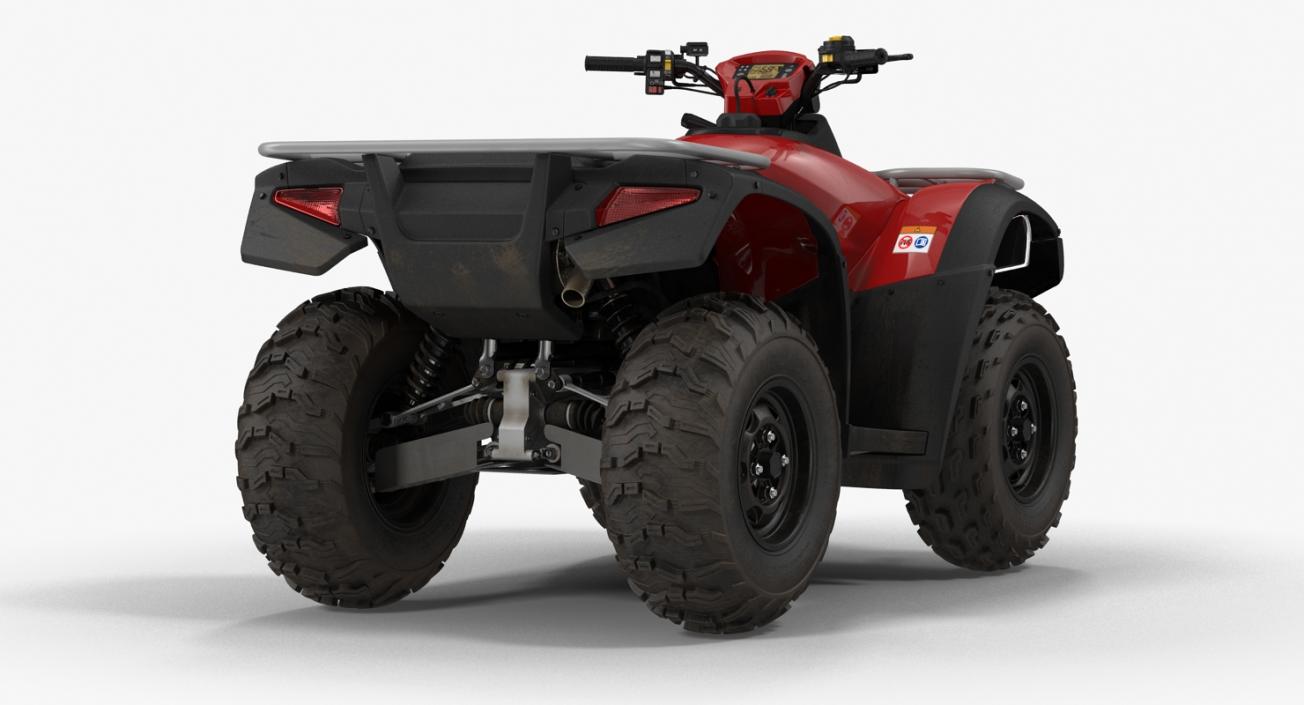 ATV Four Wheelers Rigged 3D Models Collection 2 3D