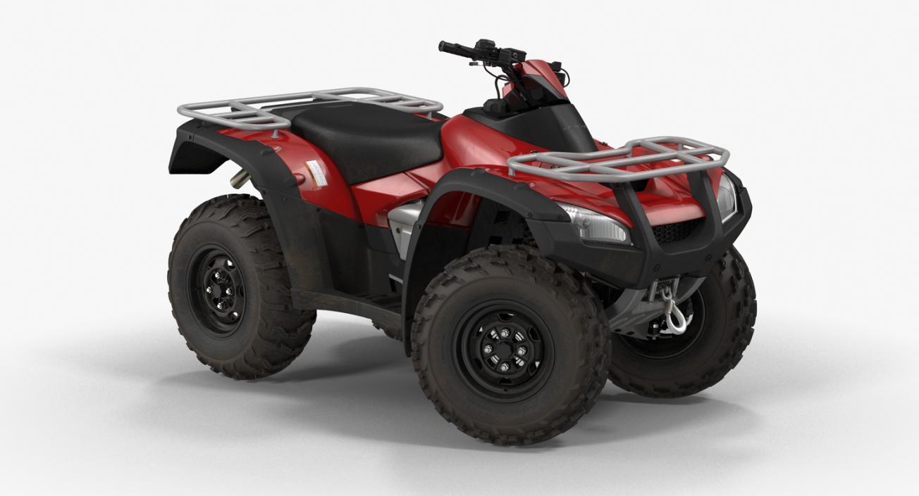 ATV Four Wheelers Rigged 3D Models Collection 2 3D