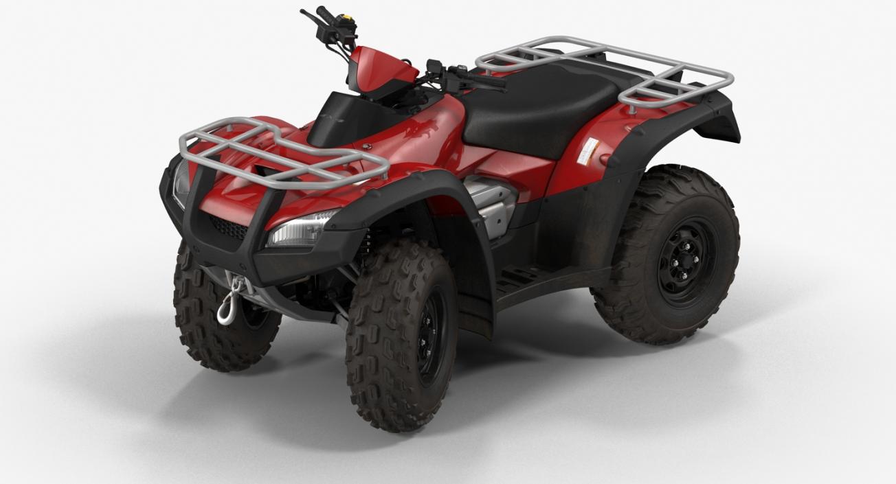 ATV Four Wheelers Rigged 3D Models Collection 2 3D