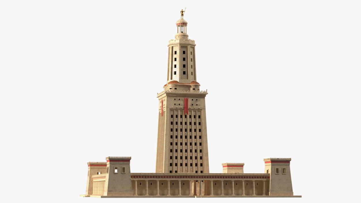 Lighthouse of Alexandria 3D model