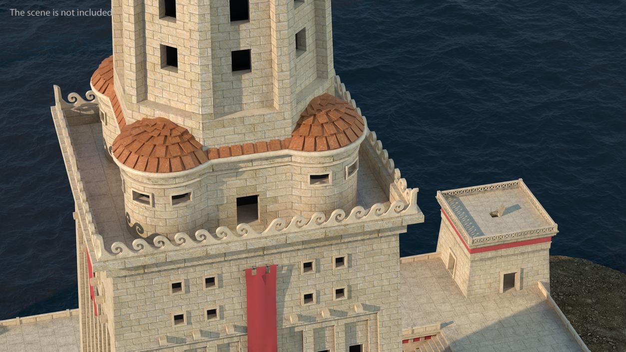 Lighthouse of Alexandria 3D model