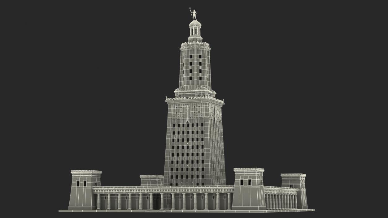 Lighthouse of Alexandria 3D model