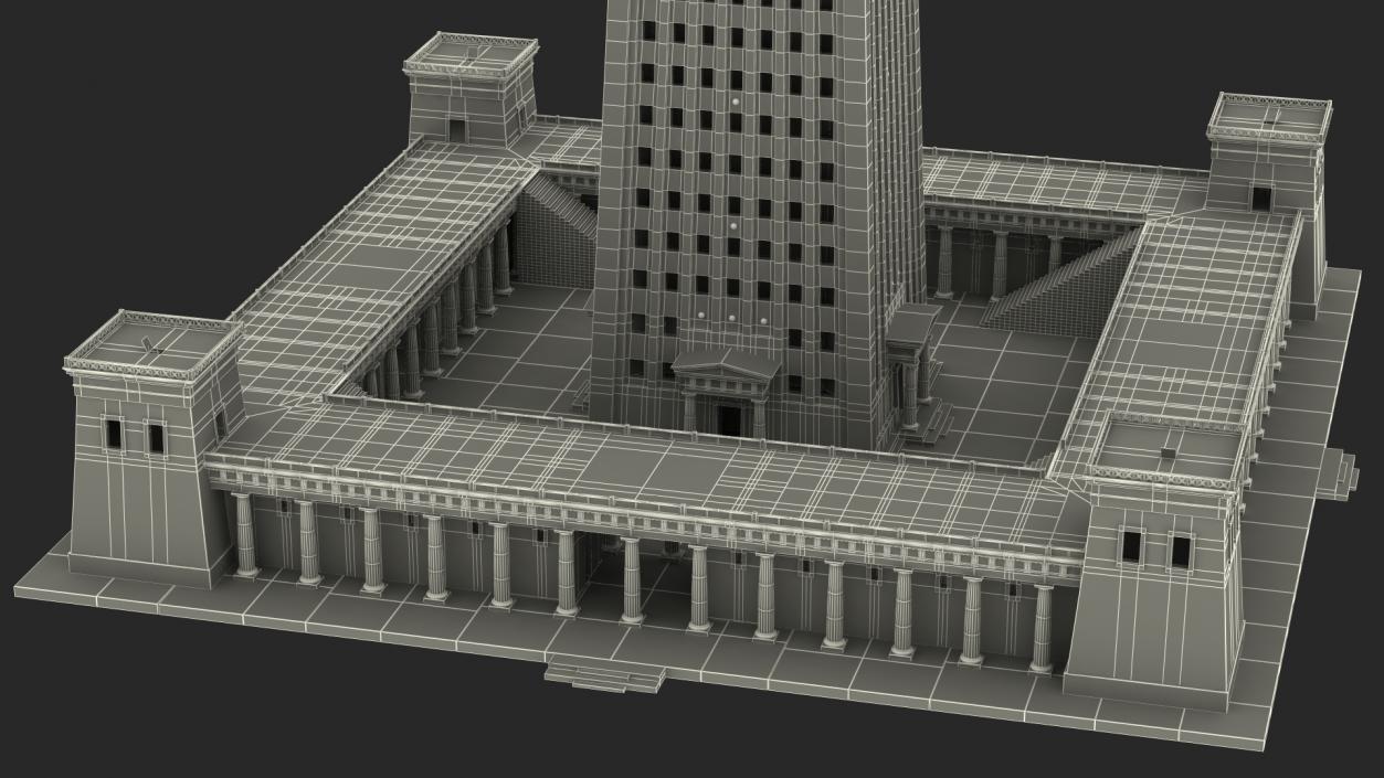 Lighthouse of Alexandria 3D model