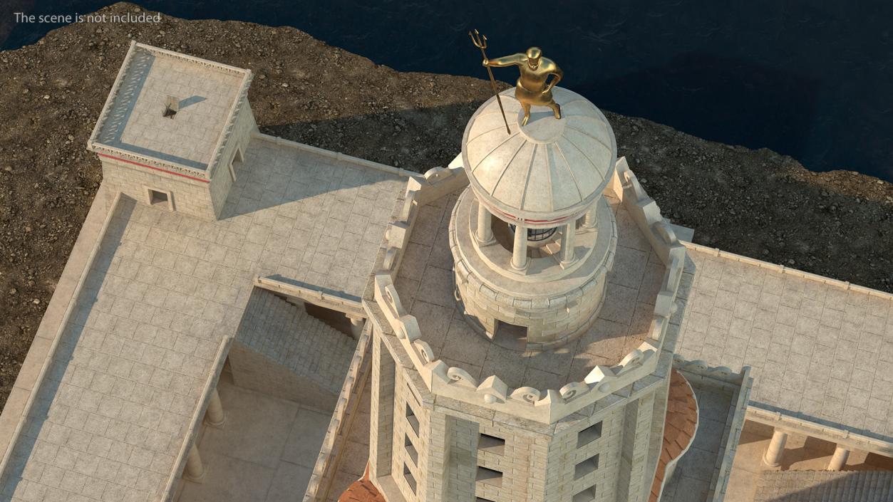 Lighthouse of Alexandria 3D model