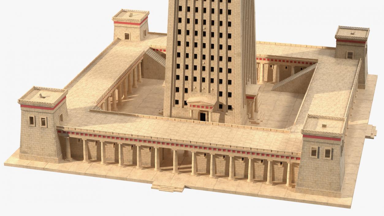 Lighthouse of Alexandria 3D model