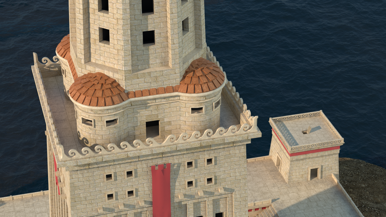 Lighthouse of Alexandria 3D model