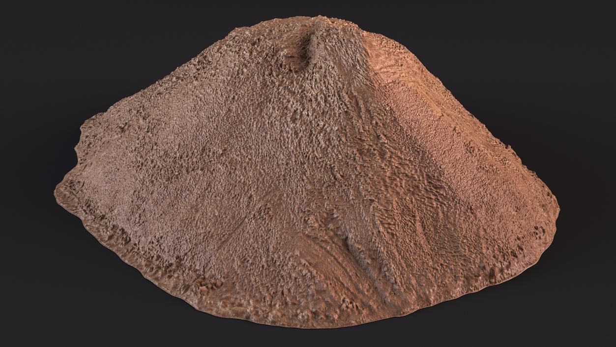 3D model Pile of Construction Sand