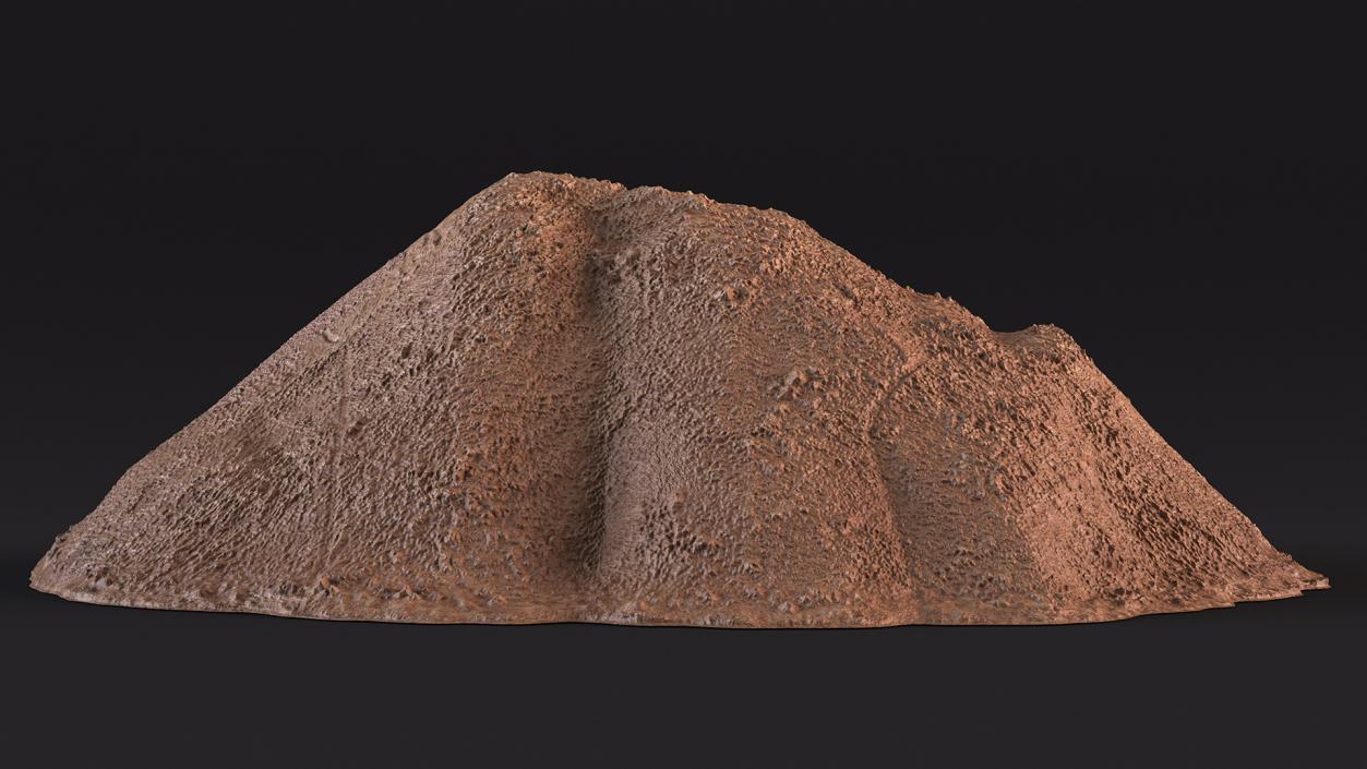 3D model Pile of Construction Sand