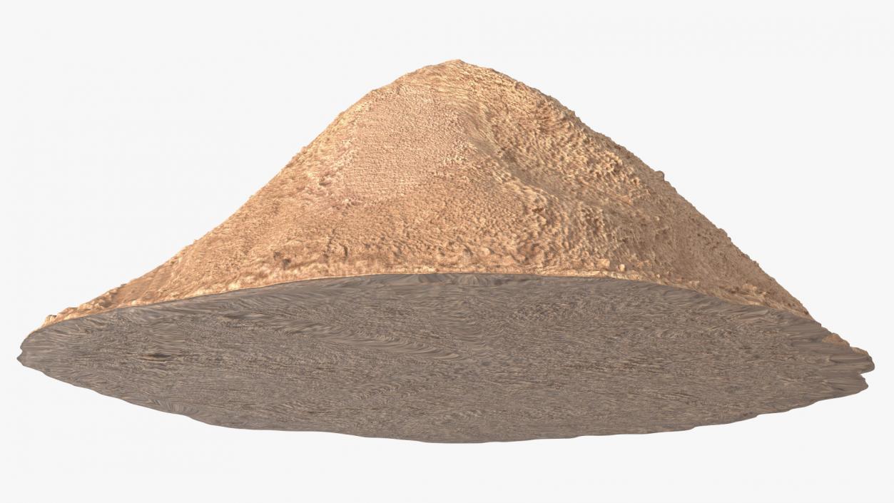 3D model Pile of Construction Sand