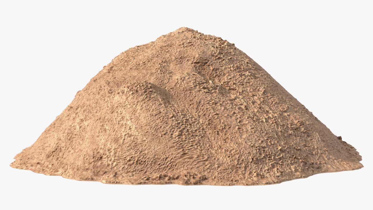 3D model Pile of Construction Sand