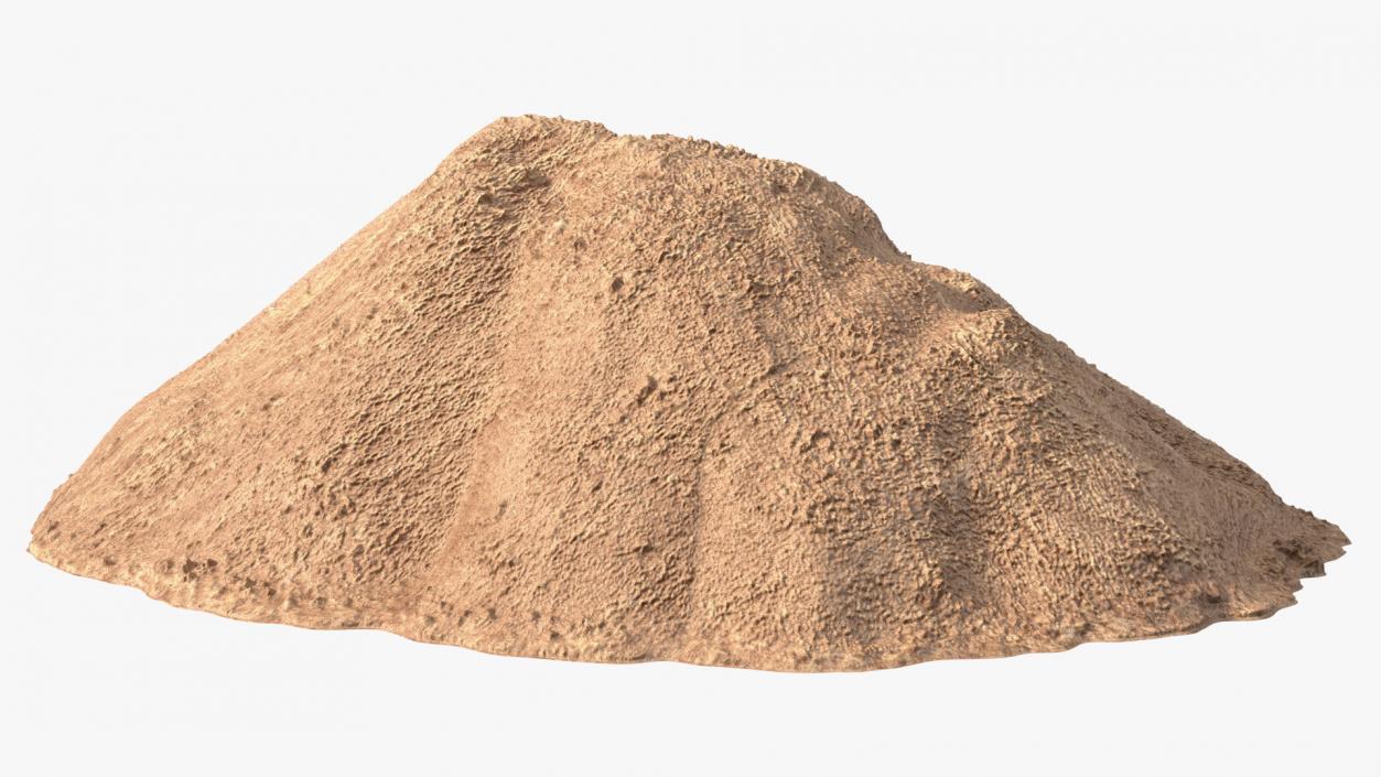 3D model Pile of Construction Sand