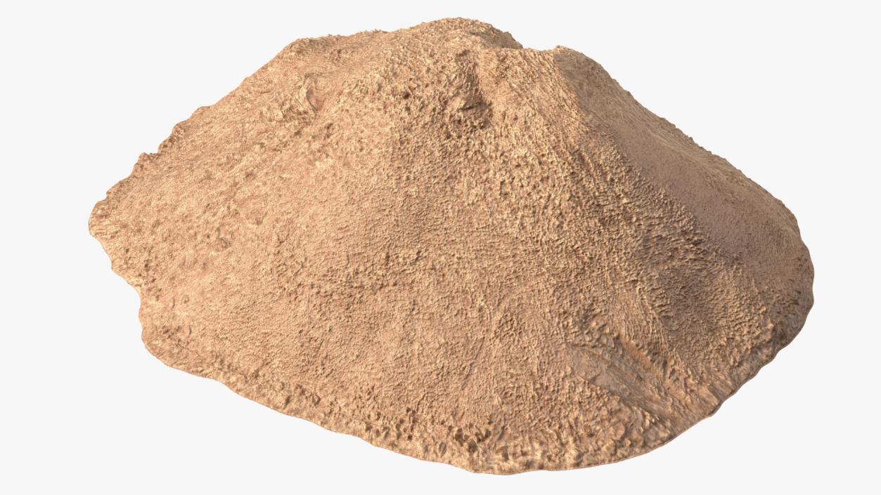 3D model Pile of Construction Sand